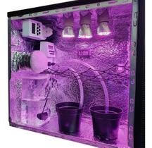 Grow Irrigação 3 Lampadas Filtro Full Spectrum 84w Estufa Cultivo Plantas Completa Grow Irrigação 3 Lampadas Filtro Full Spectrum 84w Estufa Cultivo Plantas Completa