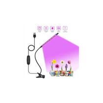 Grow Light UV LED 10W com temporizador para plantas de interior