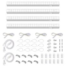 Grow Lights Barrina, 1 pé, 20 W, 5000 K, branco, espectro completo, pacote com 4