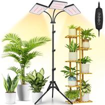 Grow Lights LBW 2024 com suporte de 642 LEDs de espectro completo