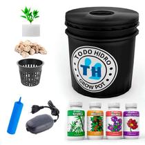 Grow Pot Original 20L Pote Kit Hidroponico Com Nutrientes Grow Pot Original 20L Pote Kit Hidroponico Com Nutrientes