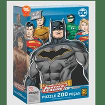 Grow quebra cabeça puzzle 200 peças liga da justiça Grow quebra cabeça puzzle 200 peças liga da justiça