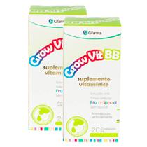 Grow Vit BB Gotas com 20ml Kit com duas unidades