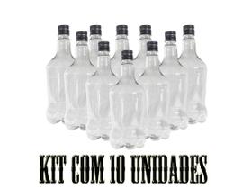 Growler Pet 1000Ml (Com Marcação) Cristal - Pack Com 10 Un Growler Pet 1000Ml (Com Marcação) Cristal - Pack Com 10 Un