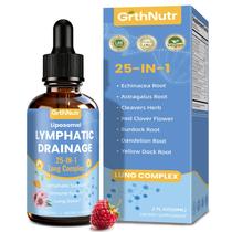 GrthNutr Gotas Lipossomais 25 em 1 para Desintoxicação Linfática 60 ml GrthNutr Gotas Lipossomais 25 em 1 para Desintoxicação Linfática 60 ml