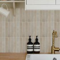 Grudado Papel De Parede Lavável Sauge Terra - 4 folhas