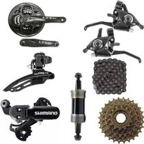 Grupo Kit Marcha Bike 26 E 29 21v Mtb Transmissão Shimano