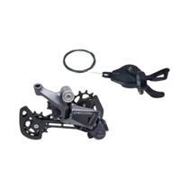 Grupo Shimano Deore M6100 De 12 Velocidades Com Alavanca De Mudança E Câmbio Traseiro Para