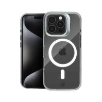 Gshield Capa case capinha MagSafe Crystal Armor Stand - NÃO AMARELA - para iPhone 15 Pro Max