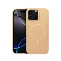 Gshield Capa case capinha Silicon Liquid Magsafe compatível com iPhone 16 Pro Max Desert