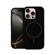 Gshield Capa case capinha Silicon Liquid Magsafe compatível com iPhone 16 Pro Preta