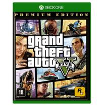 GTA 5 Grand theft Auto V 5 Xbox Premium Edition Mídia Física Legendado em Português - Rockstar