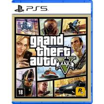 GTA 5 PS5 Grand Theft Auto V Playstation 5 Mídia Física Rockstars