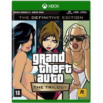 GTA The Trilogy Grand Theft Auto Xbox Mídia Física Rockstars