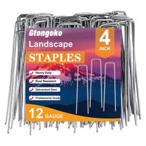 Gtongoko Grampos para Jardim 12 Gauge 10 cm - 120 Unidades Gtongoko Grampos para Jardim 12 Gauge 10 cm - 120 Unidades