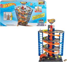 Gtt95 hot wheels city mega garagem