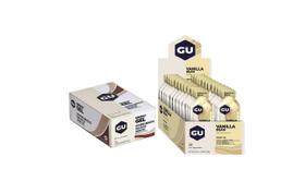 Gu Energy Gel Coco 24 sachês + Baunilha 80mg cafeína 24 sachês - GU