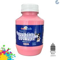 Guache 250 ml Rosa - Cola Mais Guache 250 ml Rosa - Cola Mais