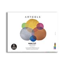 Guache Bisnaga Palette 6 Tons Metalicos 22ml Artools