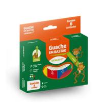 Guache em Bastão Caixa com 6 Cores Guache em Bastão Caixa com 6 Cores