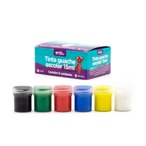Guache Escolar 15ml 6 Cores Onda Guache Escolar 15ml 6 Cores Onda