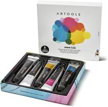 Guache Palette Bisnaga 22ml 5 Cores Artools