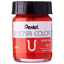 Guache Pentel Poster Color 30 ml Vermelho Fogo Guache Pentel Poster Color 30 ml Vermelho Fogo