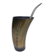 Guampa Chifre Copo De Terere Com Bomba Cuia Mate Gelado