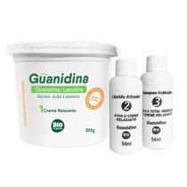 Guanidina Biovegetais Trihair Queratina Lanolina Alisa 308Ml