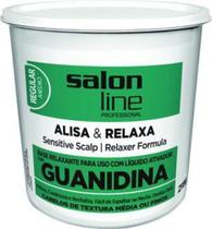 Guanidina Creme Alisante e Relaxante de Cabelo Salon Line Regular 218g