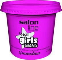 Guanidina Creme Alisante e Relaxante de Cabelo Salon Line Special Girls 218g