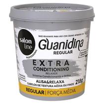 Guanidina Extra Conditioning Regular Alisa e Relaxa Salon Line 218gr