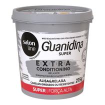 Guanidina Extra Conditioning Relaxer Alisa e Relaxa Salon Line 215gr