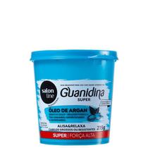 Guanidina óleo de argan super alisa e relaxa salon line 215g