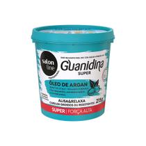 Guanidina Óleo de Argan Super Alisa e Relaxa Salon Line 215g Guanidina Óleo de Argan Super Alisa e Relaxa Salon Line 215g