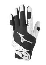Guantes de bateo para softbol Mizuno Finch acolchonados para mujer blanco XS Guantes de bateo para softbol Mizuno Finch acolchonados para mujer blanco XS