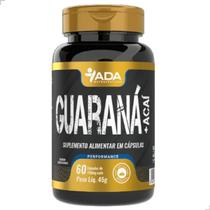 Guaraná Áçaí Suplemento Energético 60 Cápsulas Vigor Cafeína Foco Concentração Energia Natural Pó