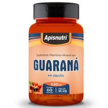 Guaraná Apisnutri 60 cápsulas
