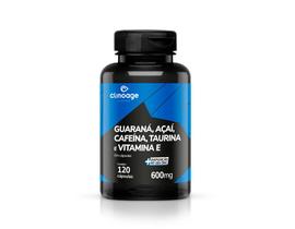 Guaraná Cafeína Açaí Taurina Vitamina E -Clinoage 600mg- 120 Caps