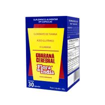 Guaraná Cerebral Flora Da Índia 30 Cápsulas