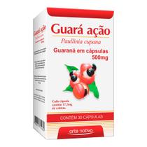 Guaraná Energia Guara Acao 500mg 17,5mg De Cafeína 30 Caps - Arte Nativa