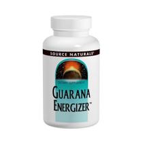 Guaraná Energizer 60 comprimidos da Source Naturals (pacote com 4)