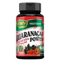 Guaraná Power (Guaraná com Açaí) 60 cápsulas 500mg Unilfe - Unilife Vitamins