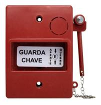 Guarda Chave Quebra Vidro Botoeira Com Martelo