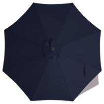 Guarda-chuva ABCCANOPY, camisa de reposição de 9 pés, azul marinho