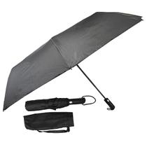 Guarda Chuva Abre E Fecha Automático Grande Resistente 37cm Preto