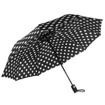 Guarda-chuva Agaric Cute Polka Dots Compact Travel 46 cm à prova de vento