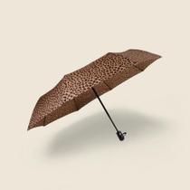 Guarda-Chuva Animal Print Marrom 55cm - ACASA