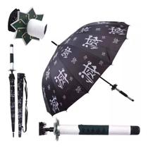Guarda Chuva Anime Demon Slayer Cabo O-Katana Sanemi Shinazuga Suporte Mesa Guarda Chuva Anime Demon Slayer Cabo O-Katana Sanemi Shinazuga Suporte Mesa