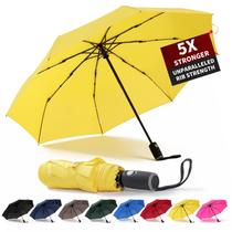 Guarda-chuva Anntrue Windproof Travel Auto Open Close Yellow Guarda-chuva Anntrue Windproof Travel Auto Open Close Yellow